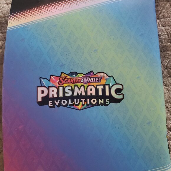 Pokémon TCG Scarlet & Violet Prismatic Evolutions Eevee Binder - Picture 2 of 3